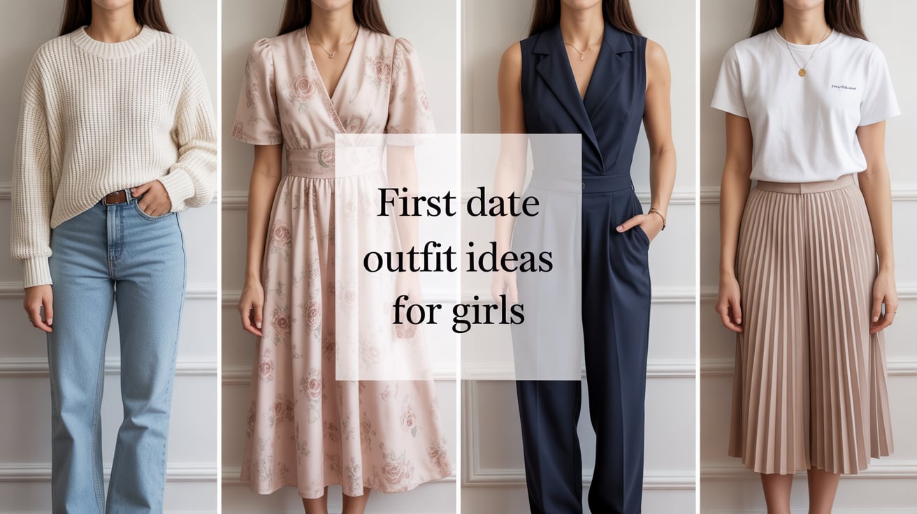 Simple and Stylish First Date Looks for Girls