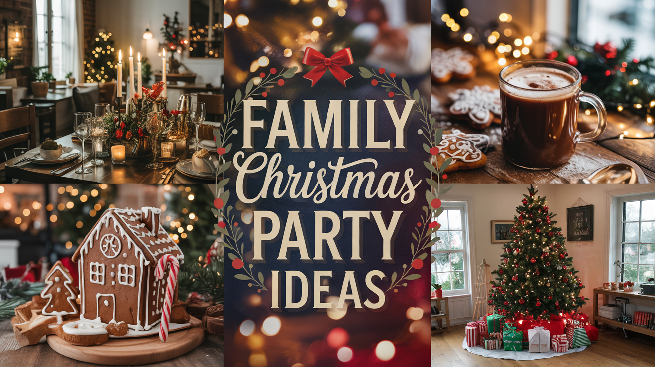 Family Christmas Party Ideas