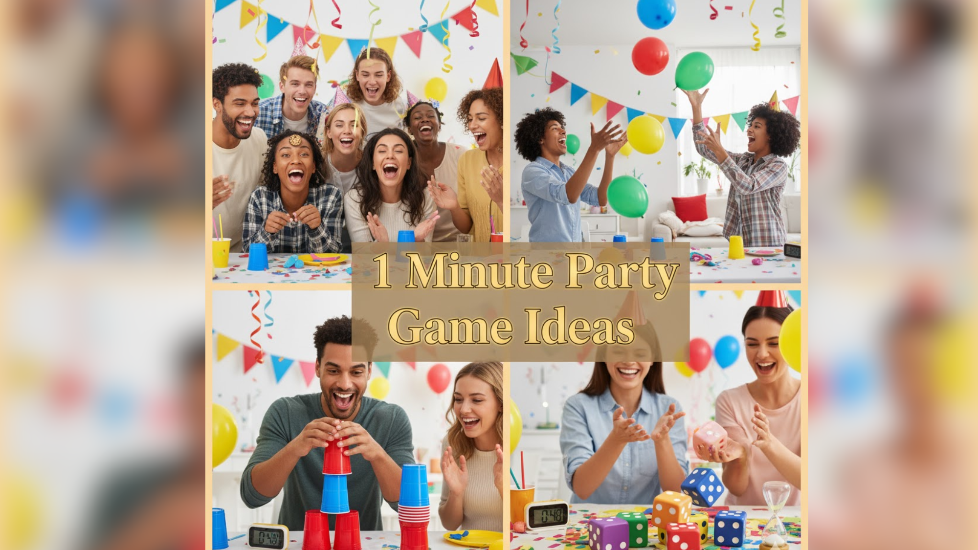 1 Minute Party Game Ideas