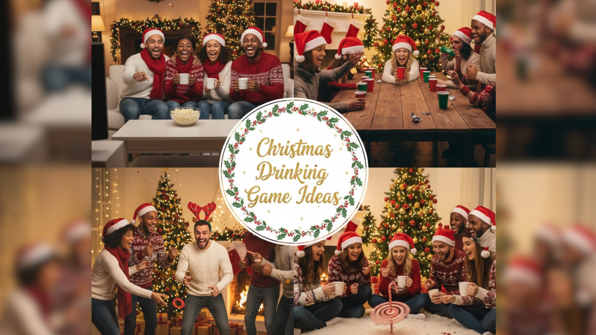 10 Fun and Festive Christmas Drinking Game Ideas
