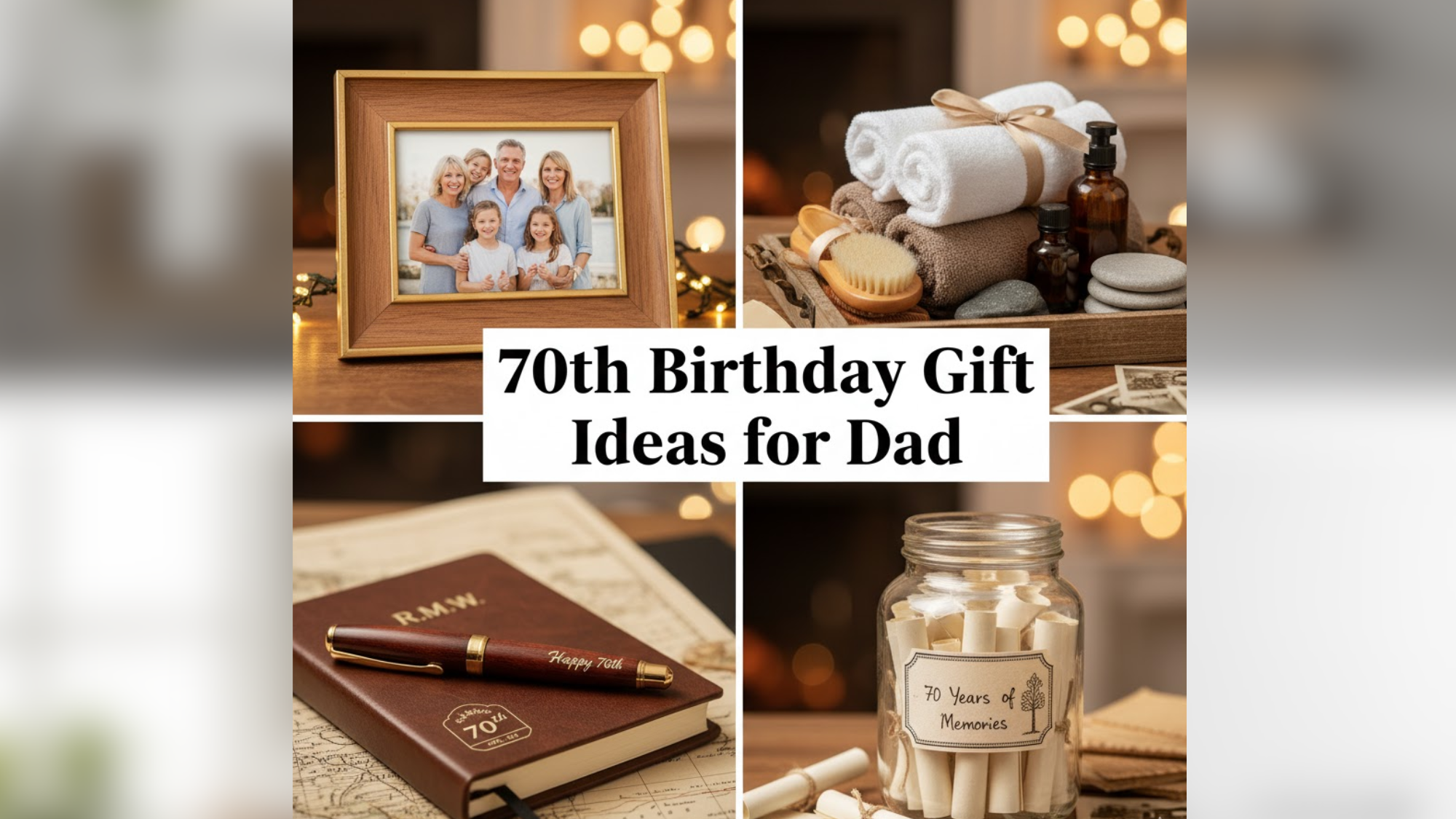 Top 70th Birthday Gift Ideas to Celebrate Your Dad in Style