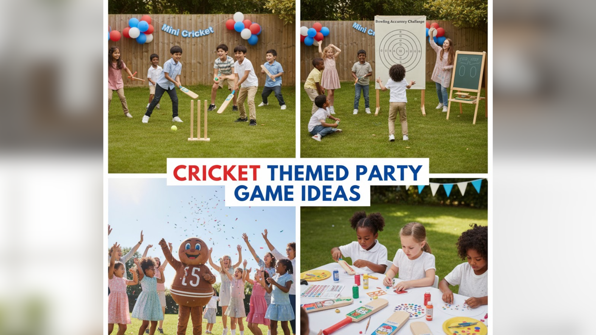 Cricket Themed Party Game Ideas to Make Your Celebration a Total Hit