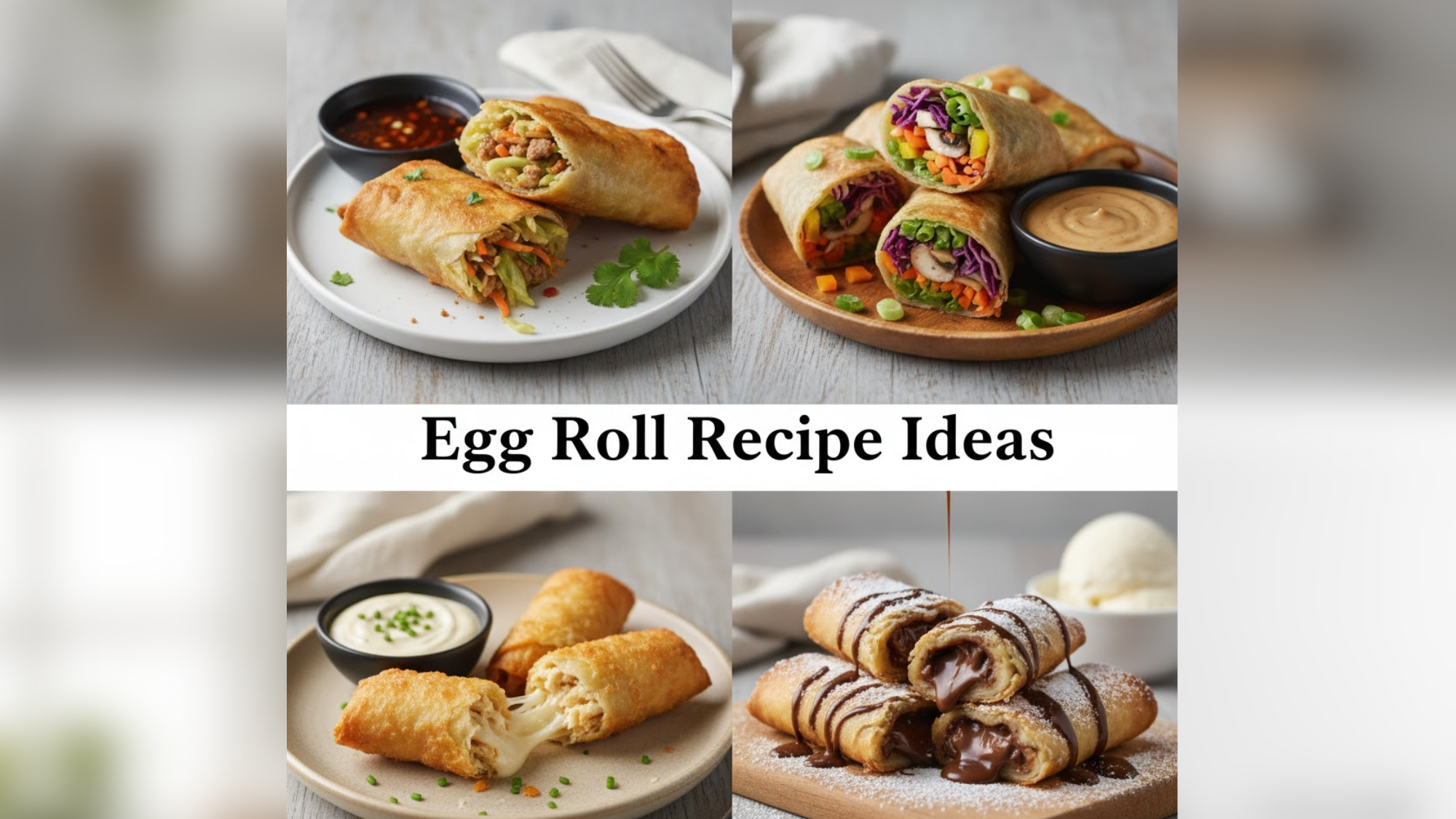 Easy Egg Roll Recipe Ideas to Try at Home