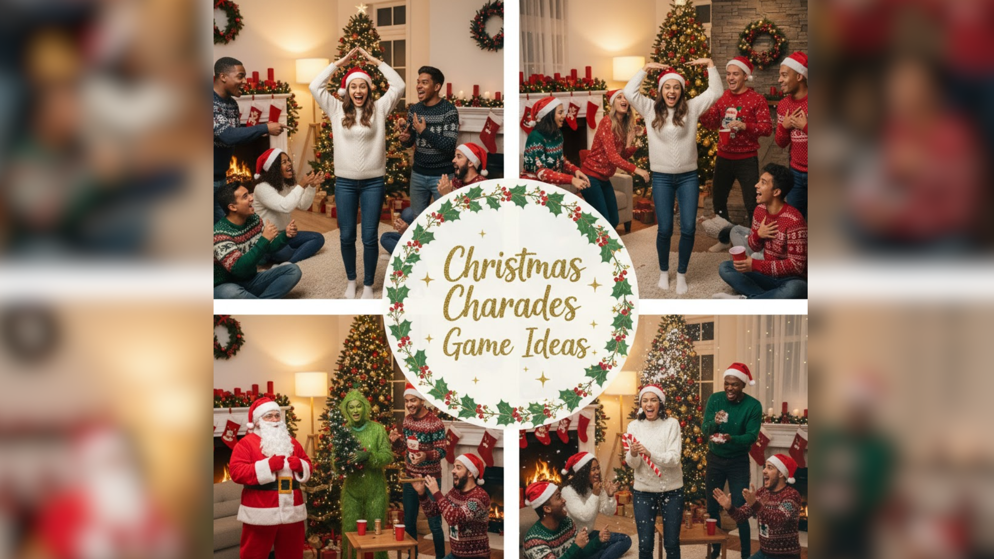 Fun and Festive Christmas Charades Game Ideas