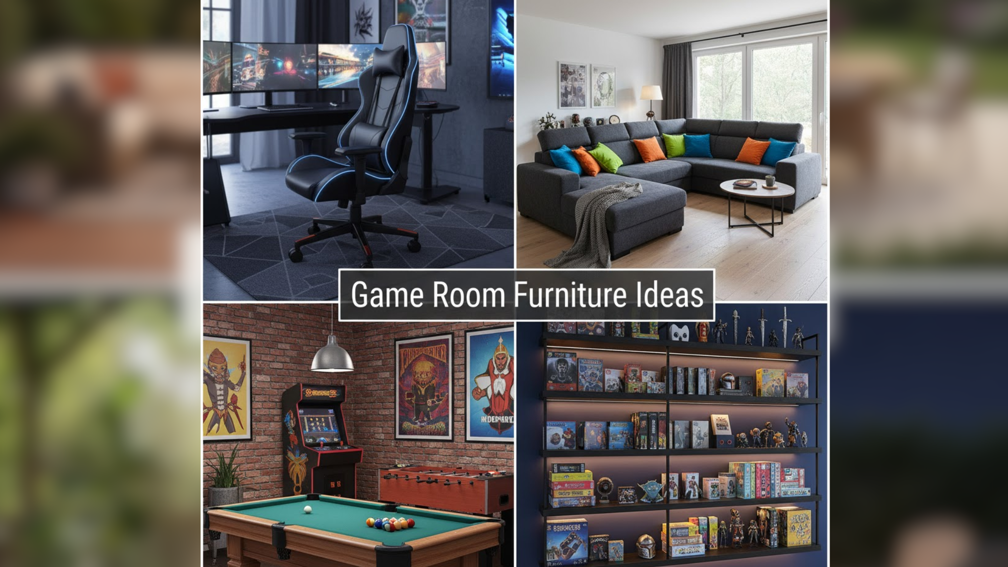 Game Room Furniture Ideas