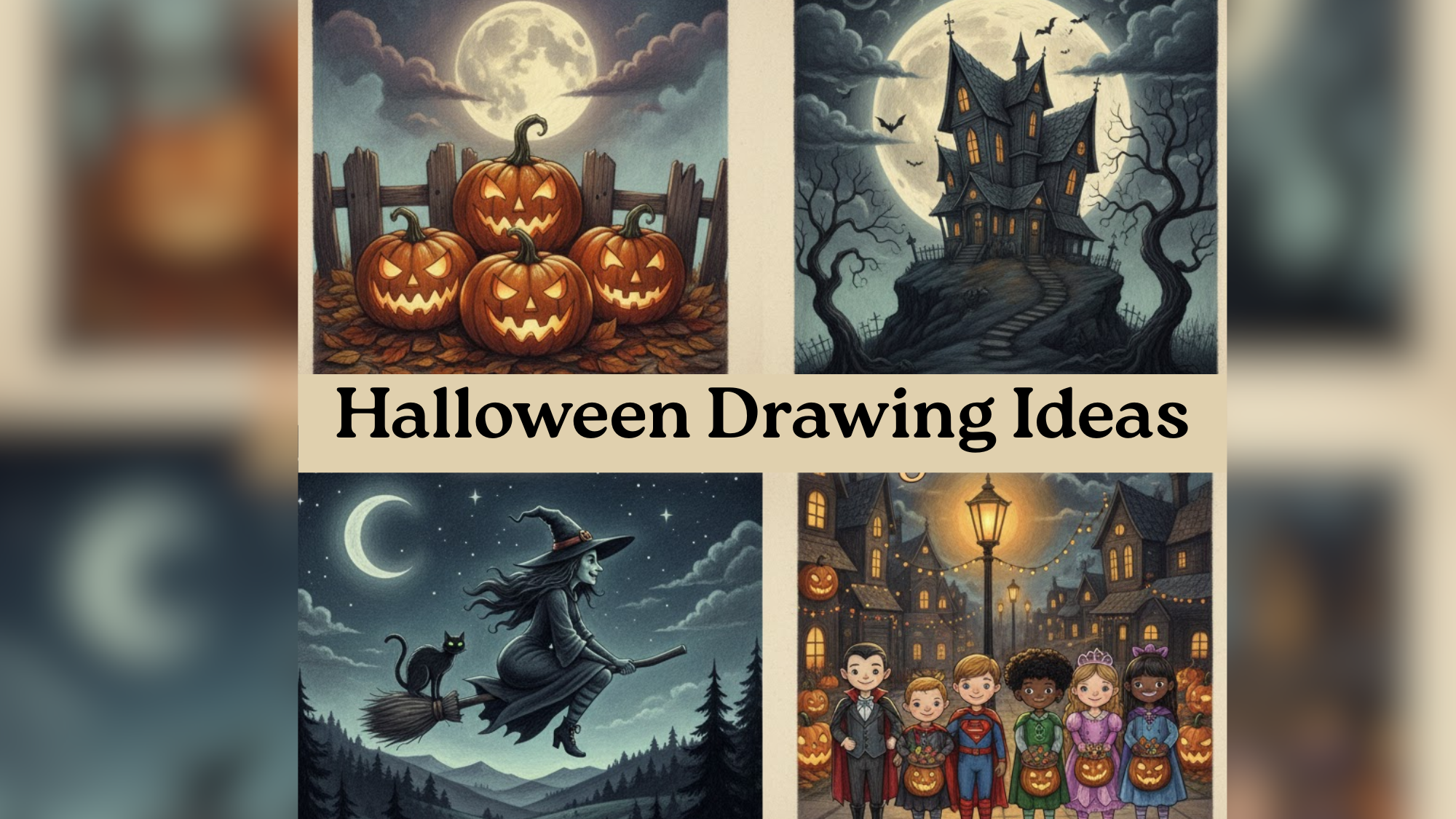 Halloween Drawing Ideas