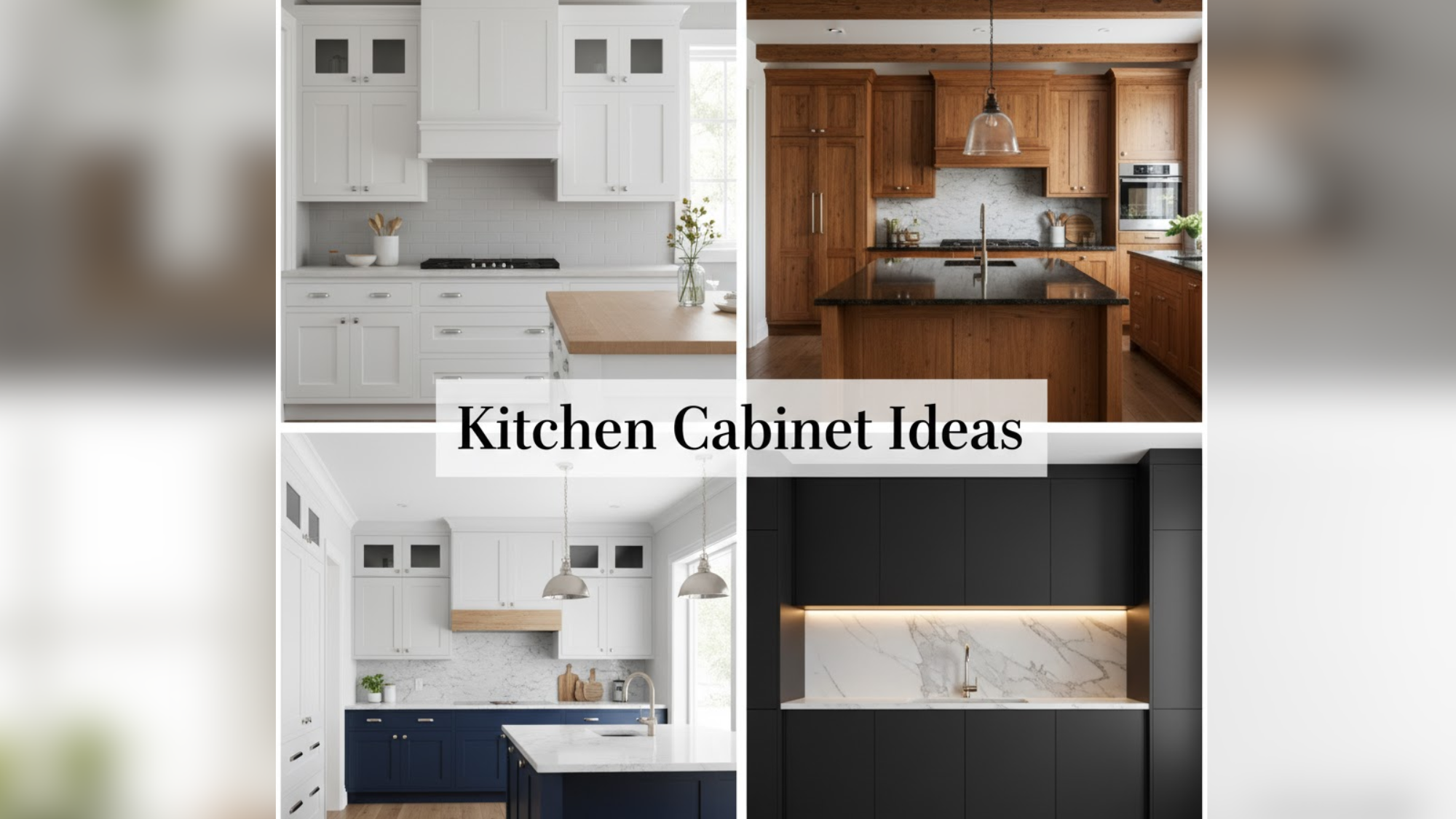 Kitchen Cabinet Ideas to Upgrade Your Space