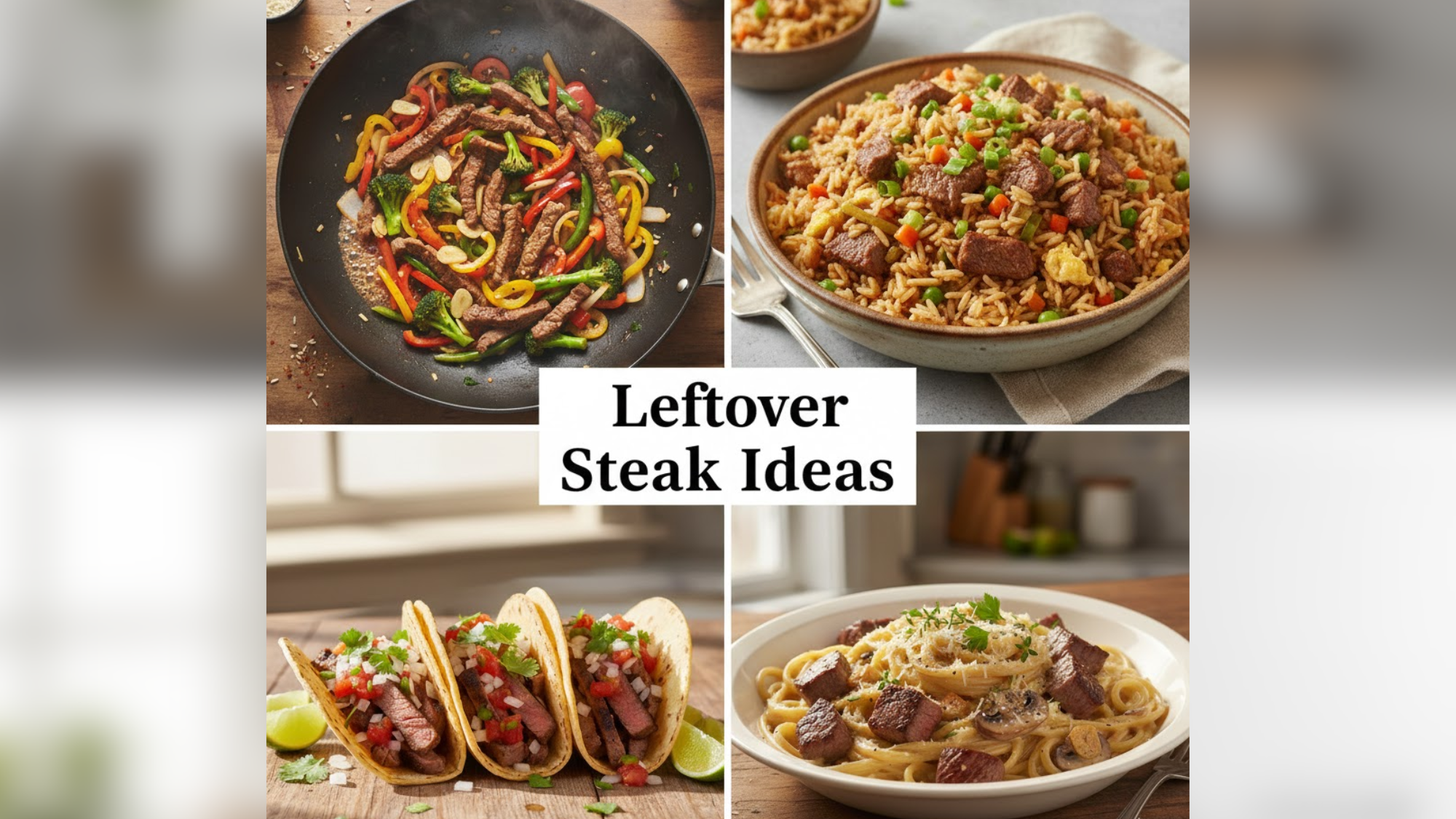 Leftover Steak Recipes: From Stir Fry to Tacos