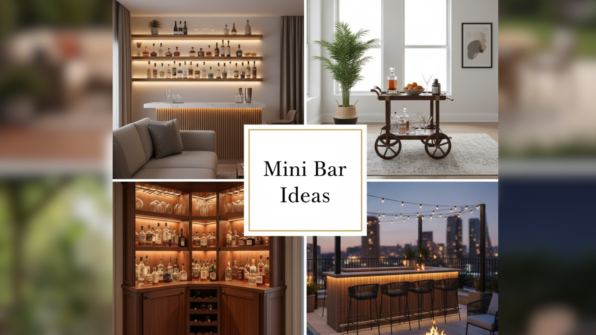 Mini Bar Ideas