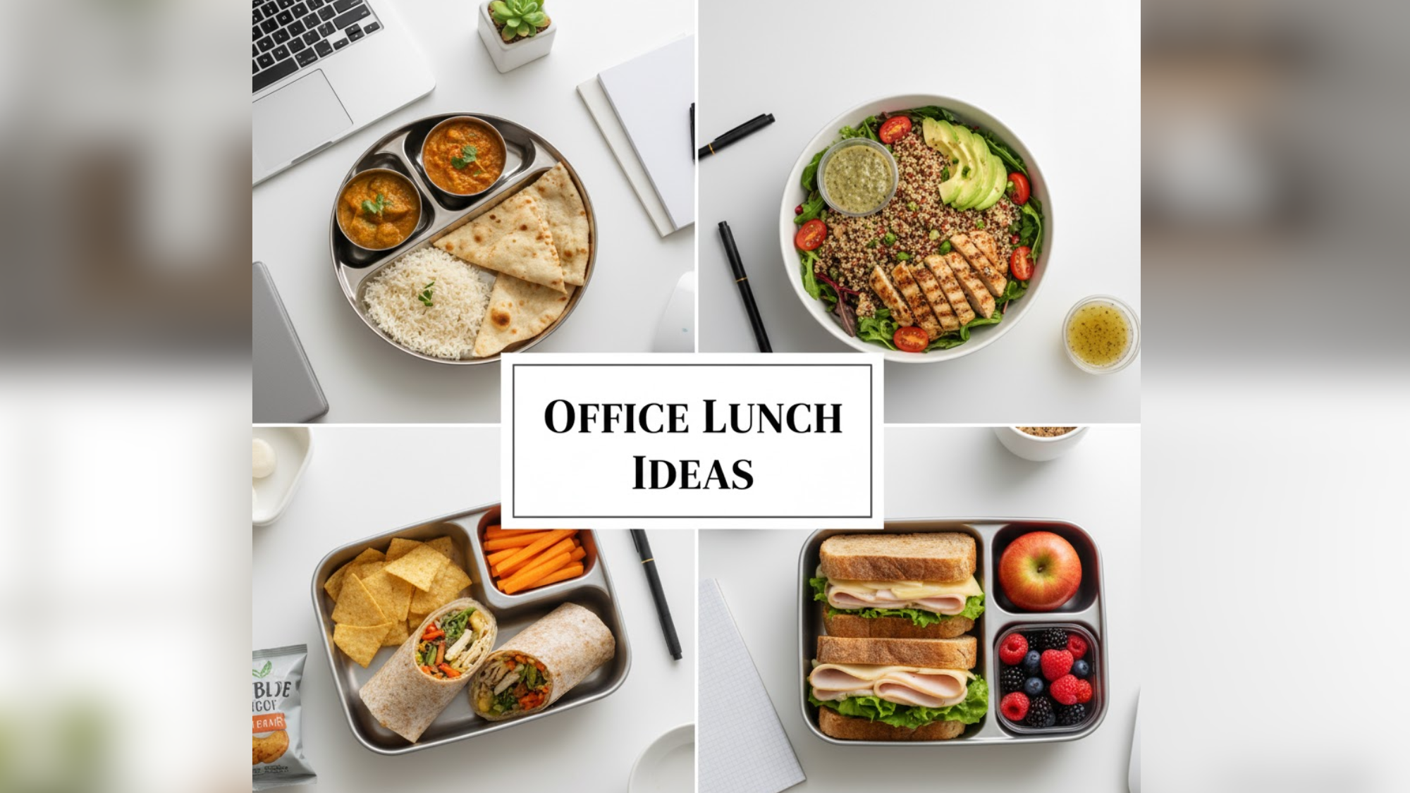 60+ Office Lunch Ideas That Are Quick and Work Friendly