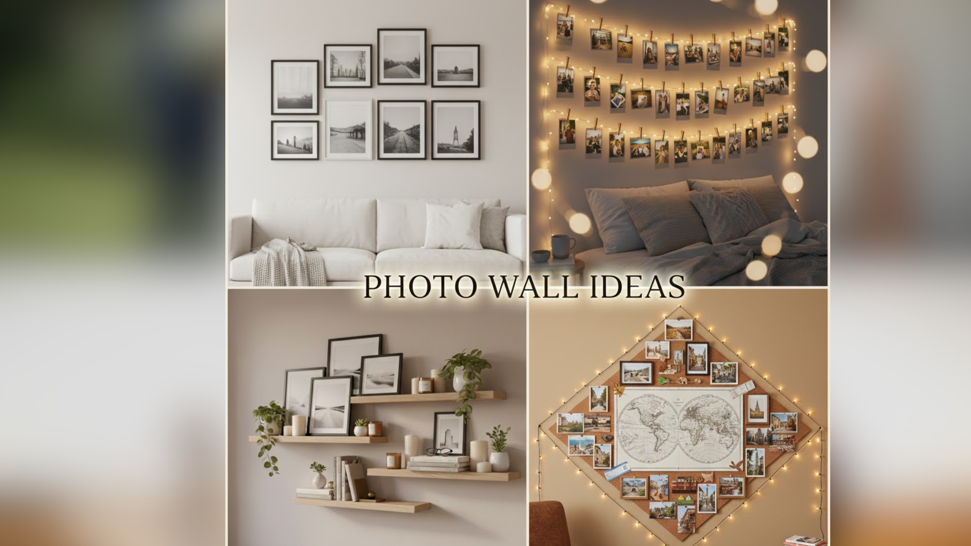 The Best Photo Wall Ideas for Aesthetic, Modern & Cozy Spaces