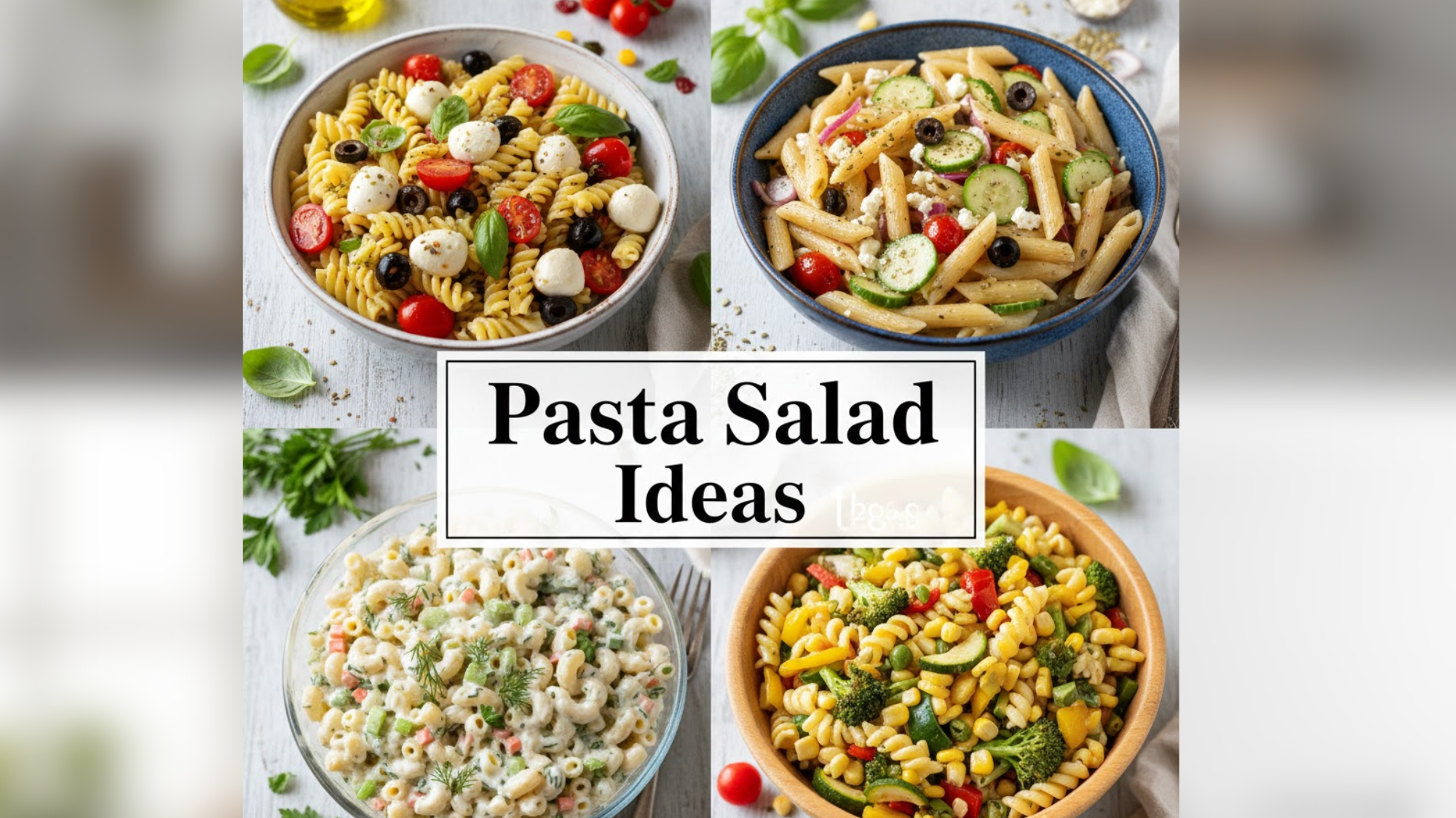 Best Pasta Salad Ideas for Fresh and Flavorful Meals