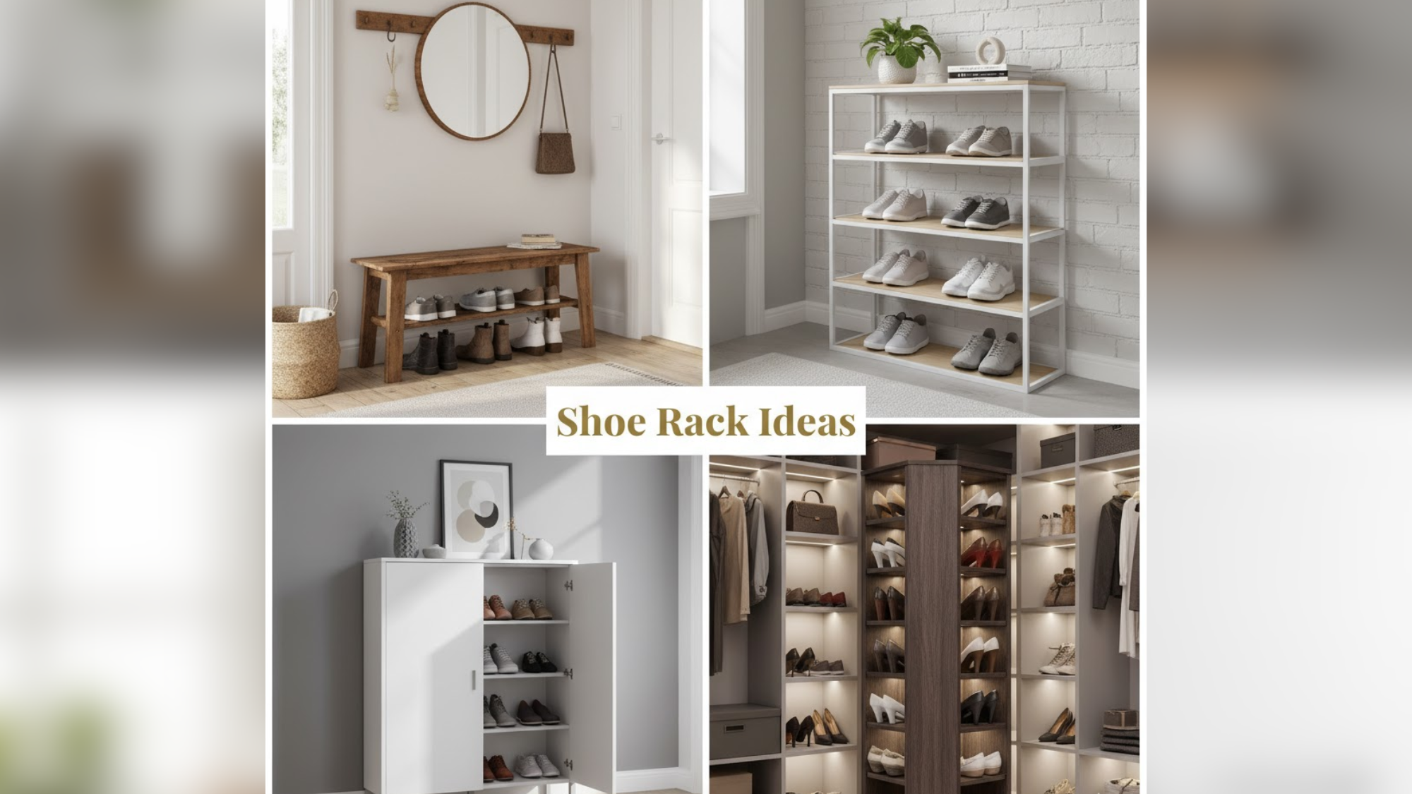 Shoe Rack Ideas to Keep Your Home Stylish and Organized