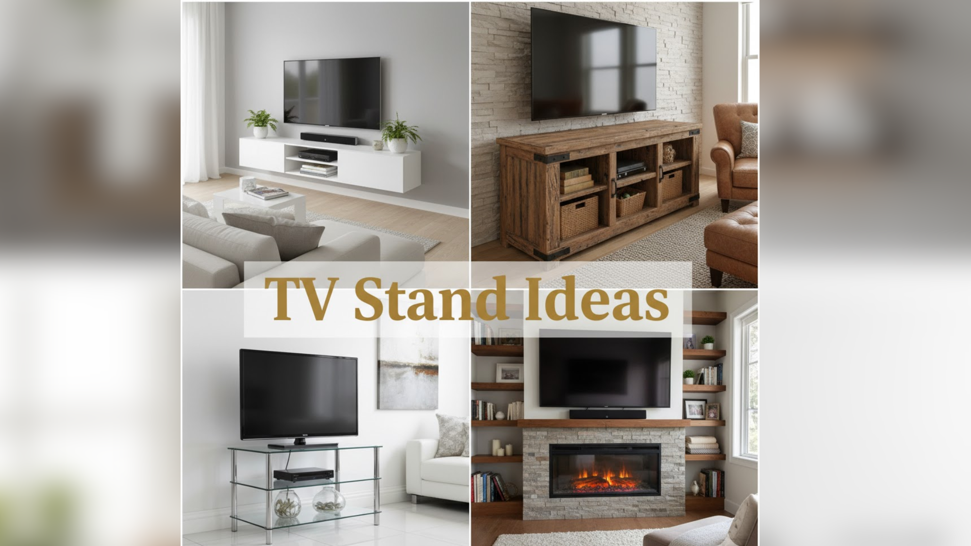 TV Stand Ideas to Transform Your Living Room