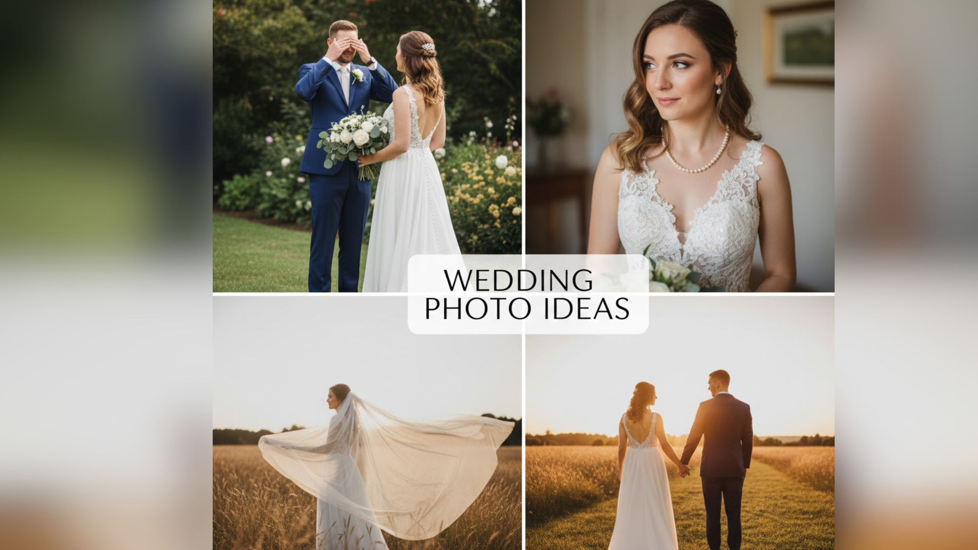 Creative Wedding Photo Ideas for Every Couple