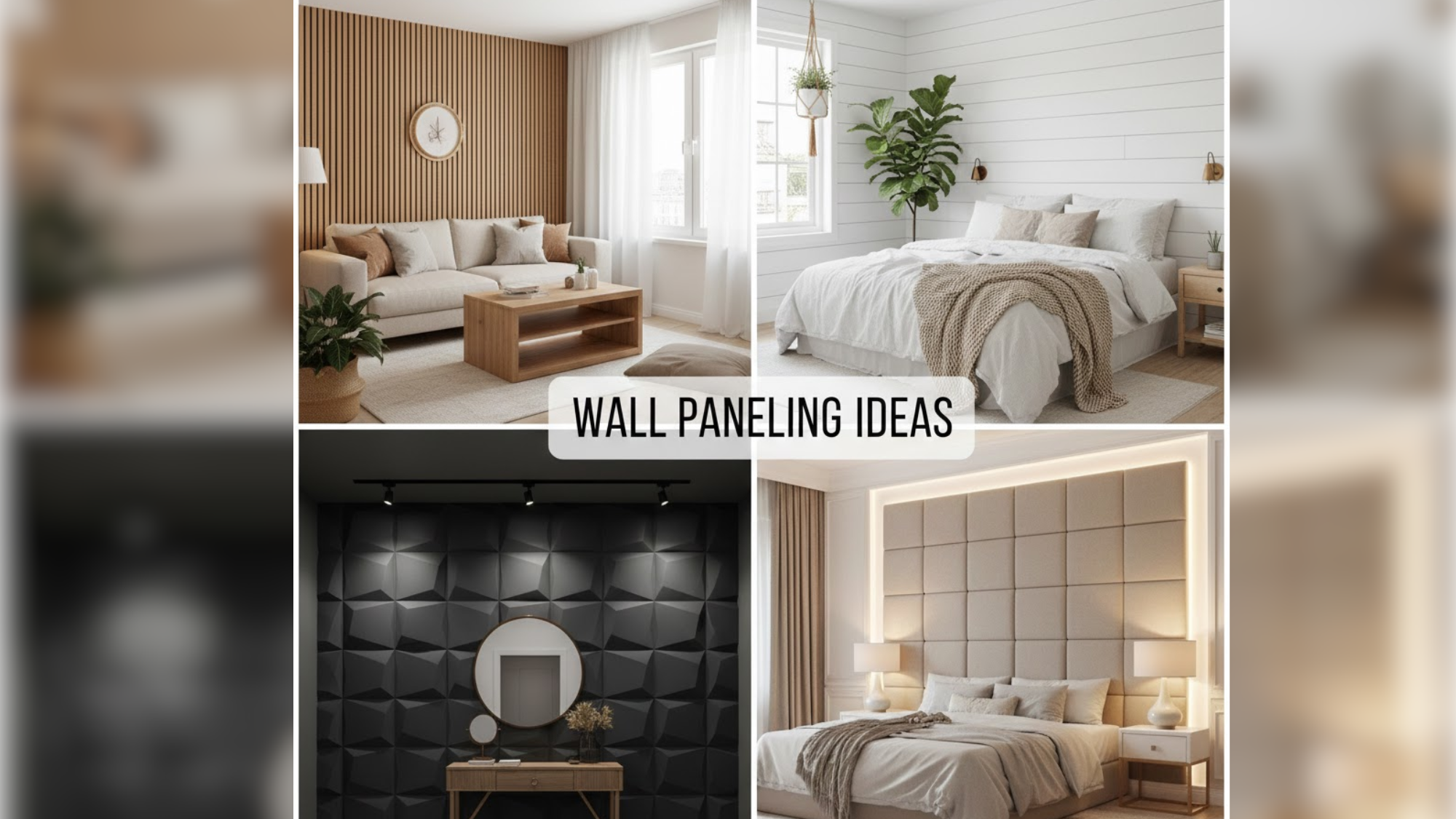 Unique Wall Paneling Ideas for Elegant and Cozy Home Decor