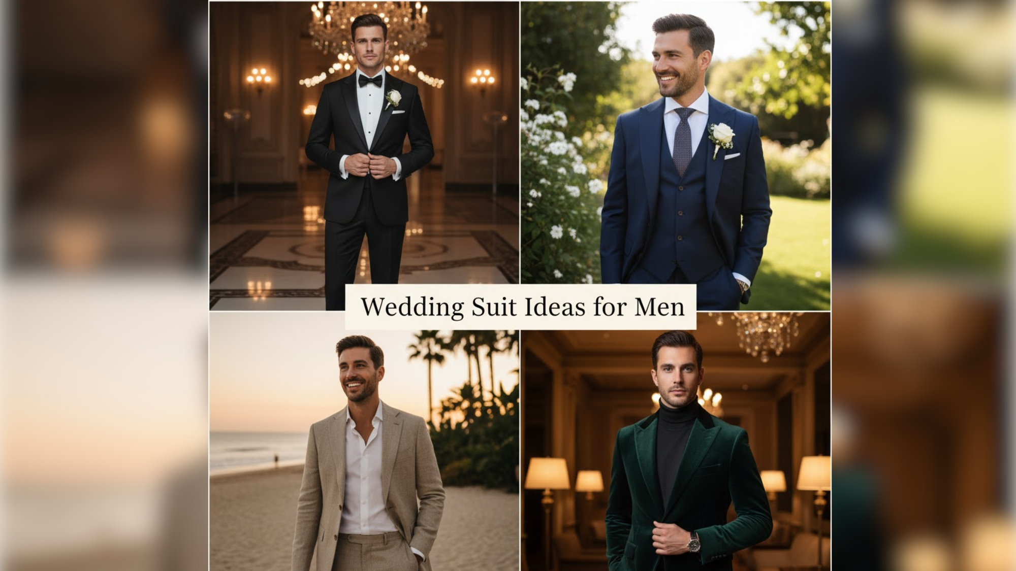 Wedding Suit Ideas for Men