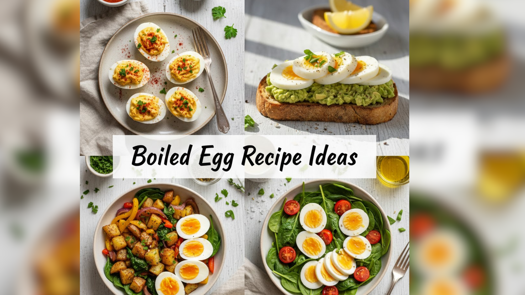 10 Easy and Delicious Boiled Egg Recipes for Every Meal