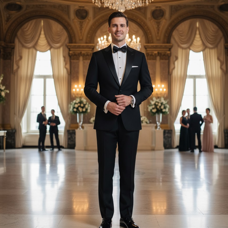 Classic Black Tuxedo