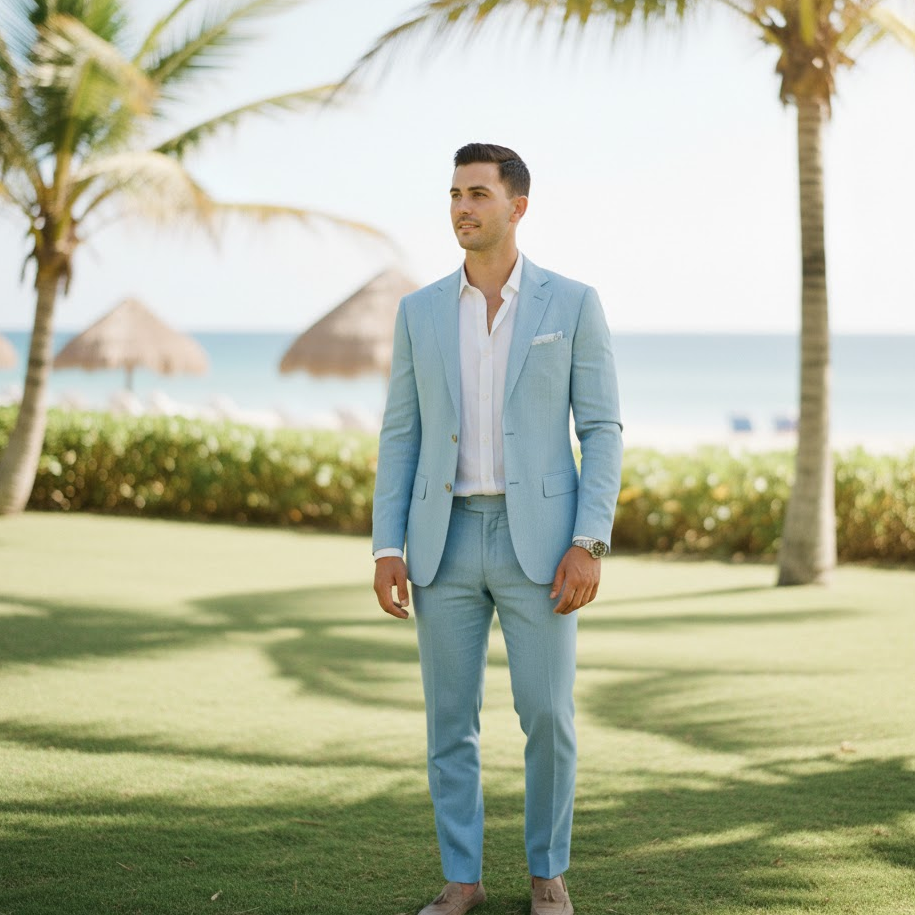 Linen Suit