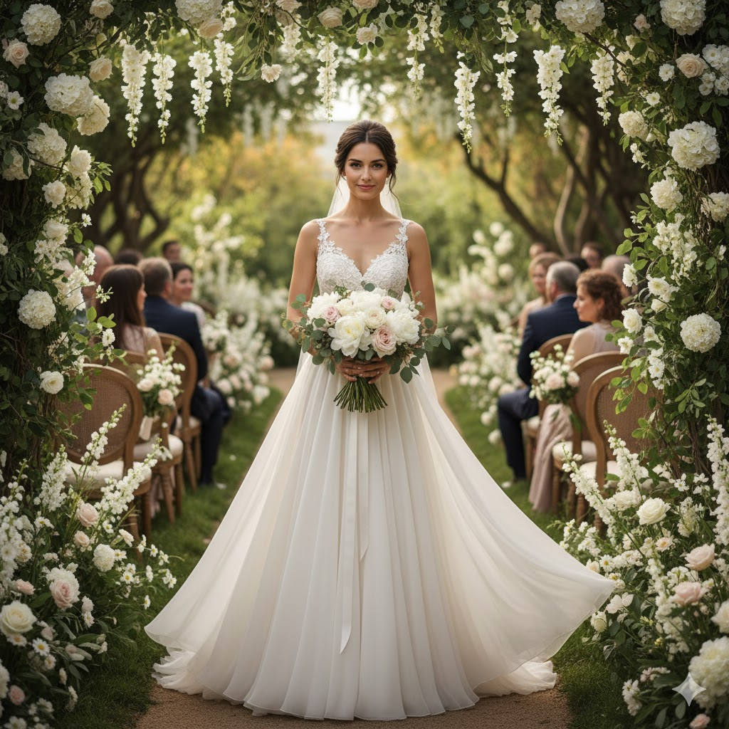 Elegant A Line Dress