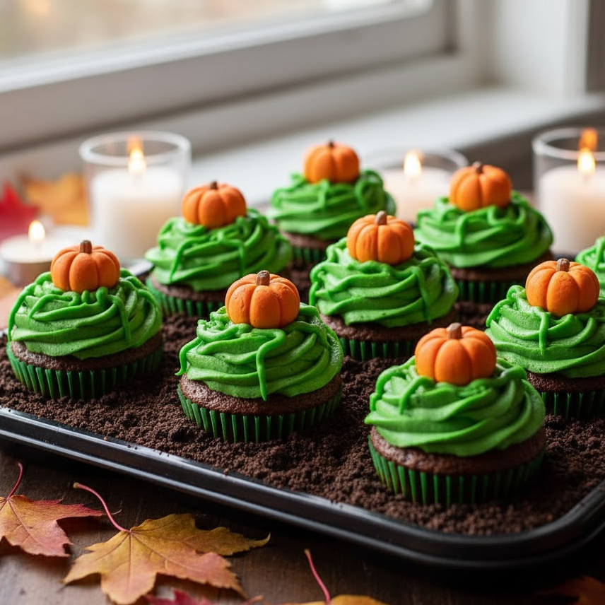Pumpkin Patch Cupcakes