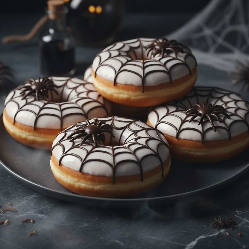 Spider Web Donuts