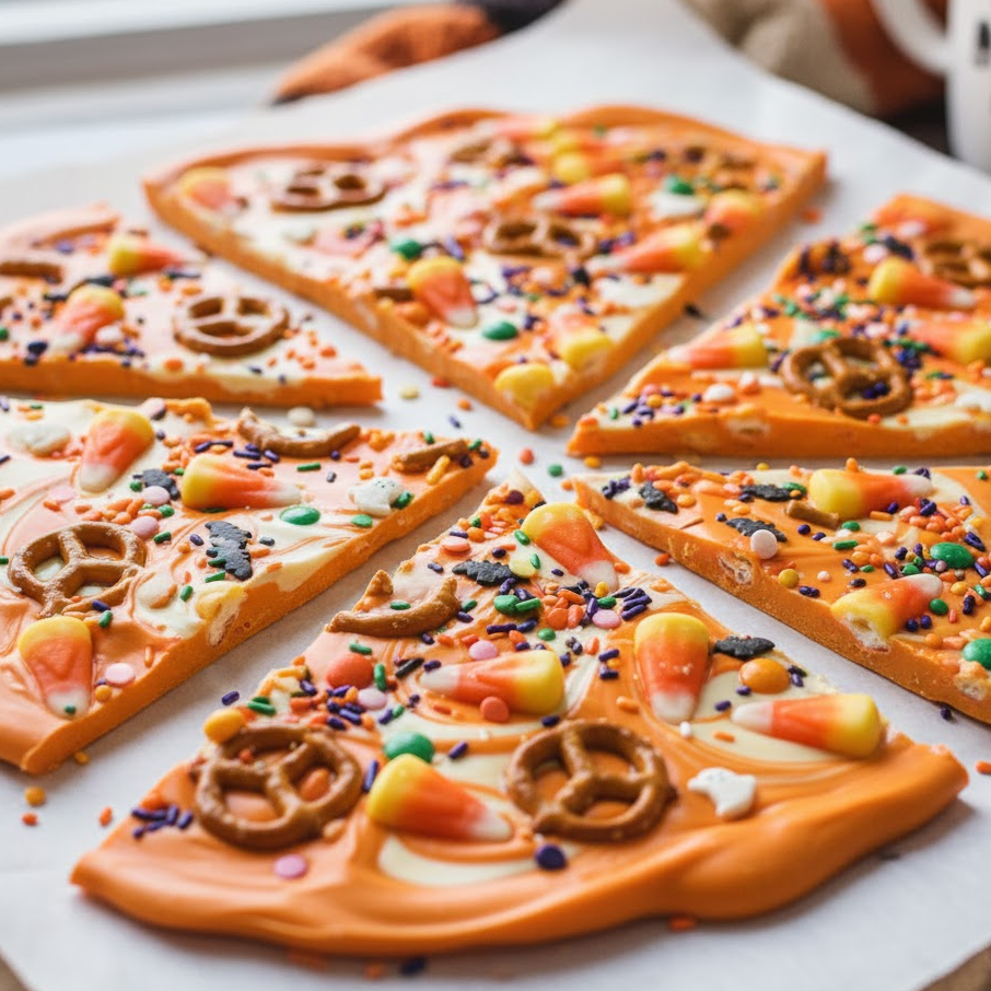 Candy Corn Bark
