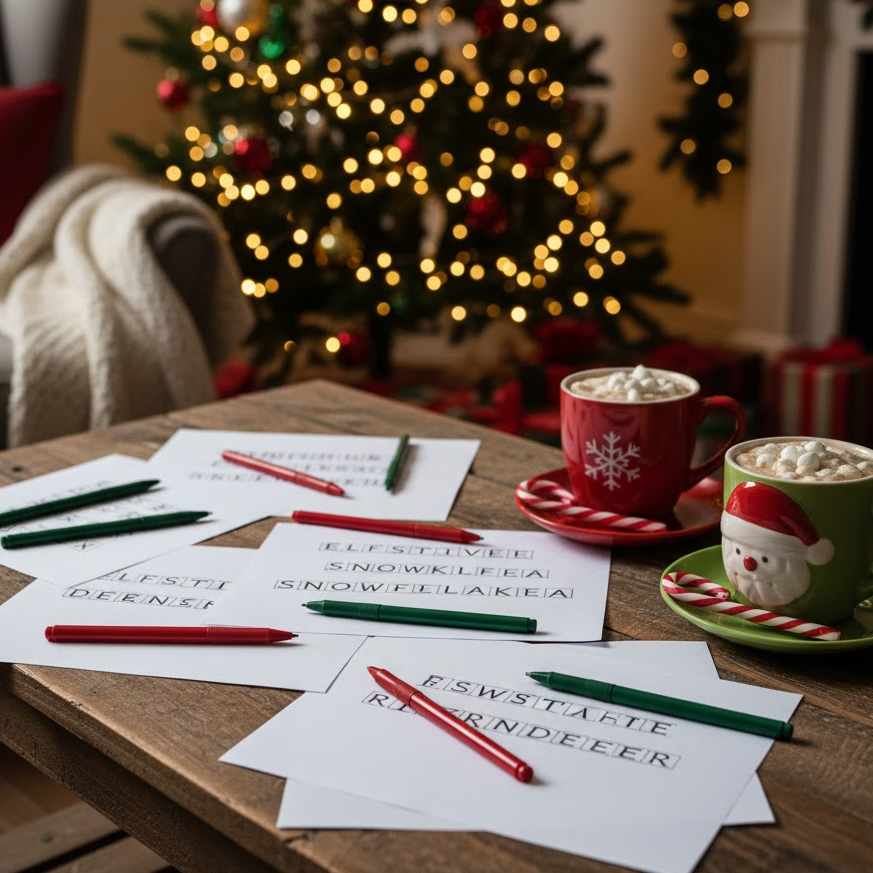 Christmas Name Scramble
