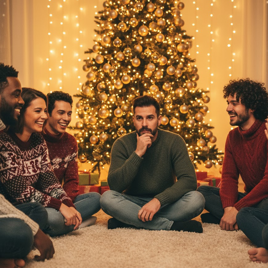 Christmas Name Chain