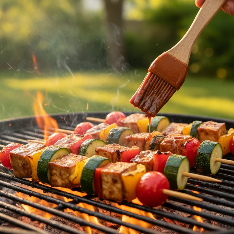 Grilled Tofu Skewers