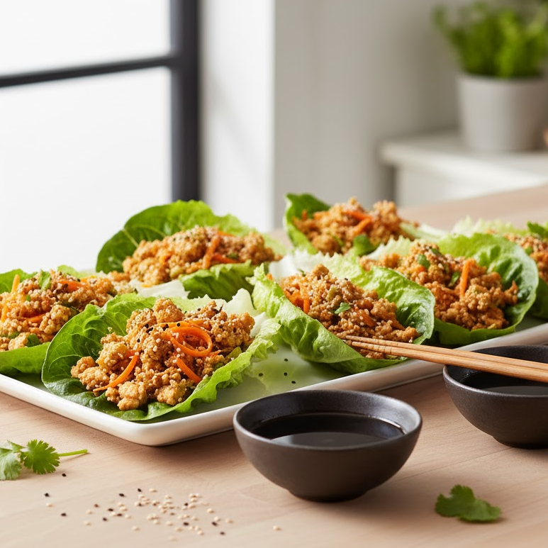 Tofu Lettuce Wraps