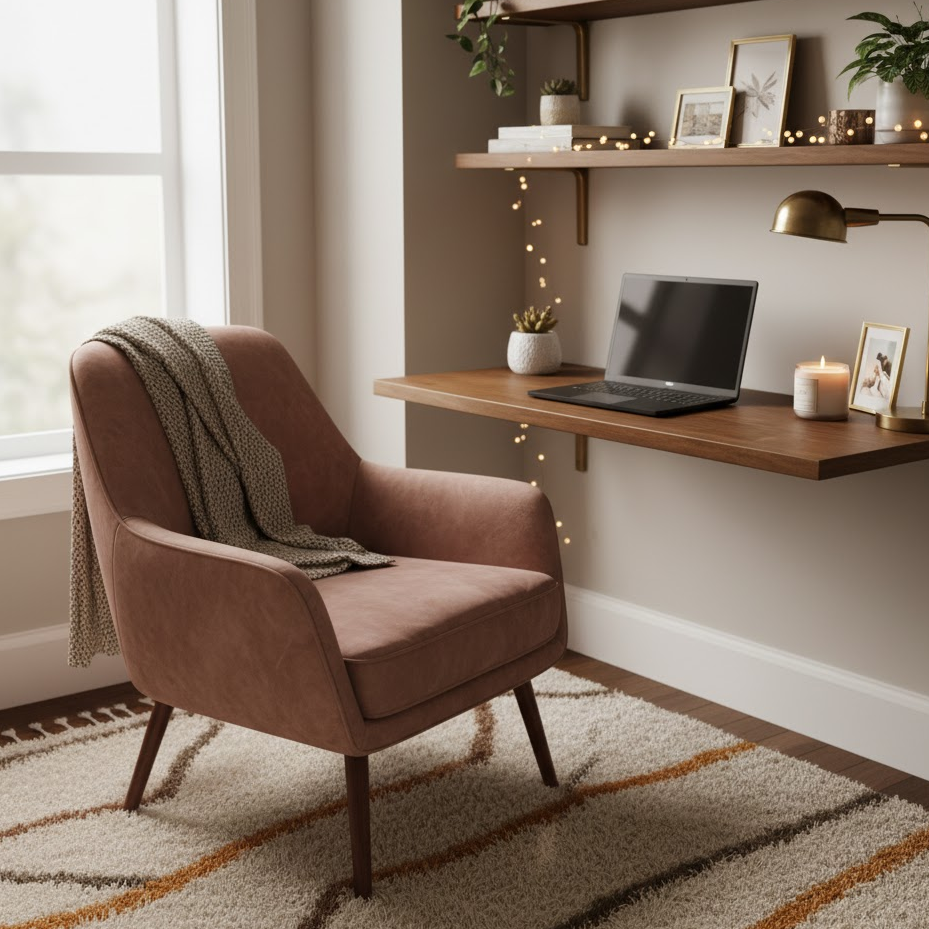 Cozy Home Office Nook