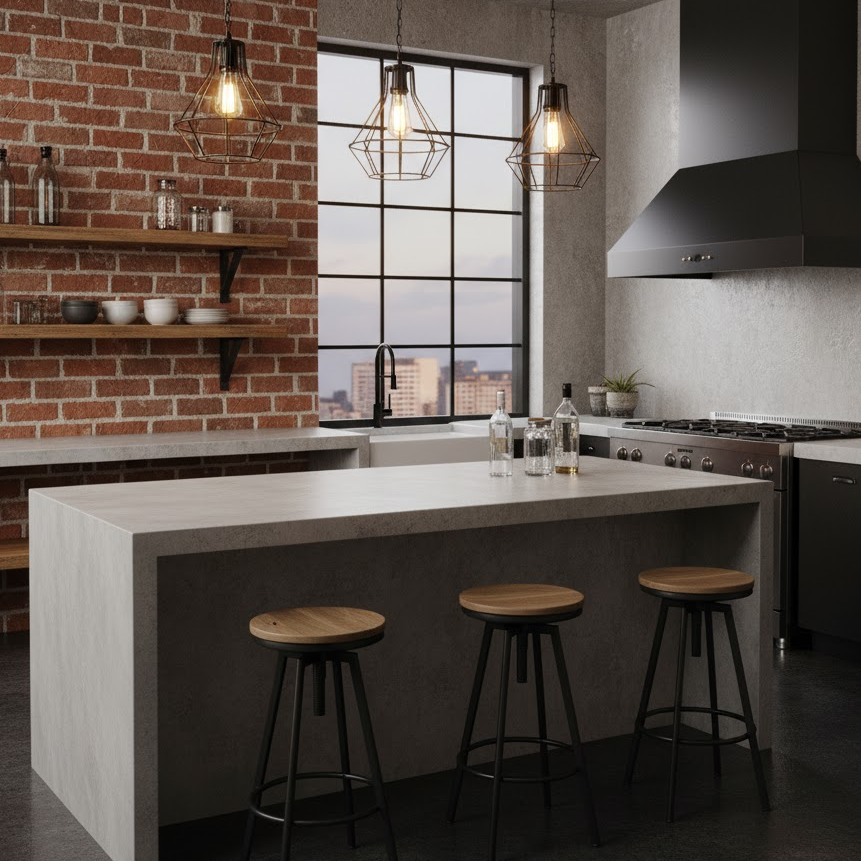Industrial Chic Kitchen