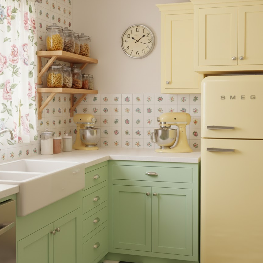 Vintage Inspired Kitchen