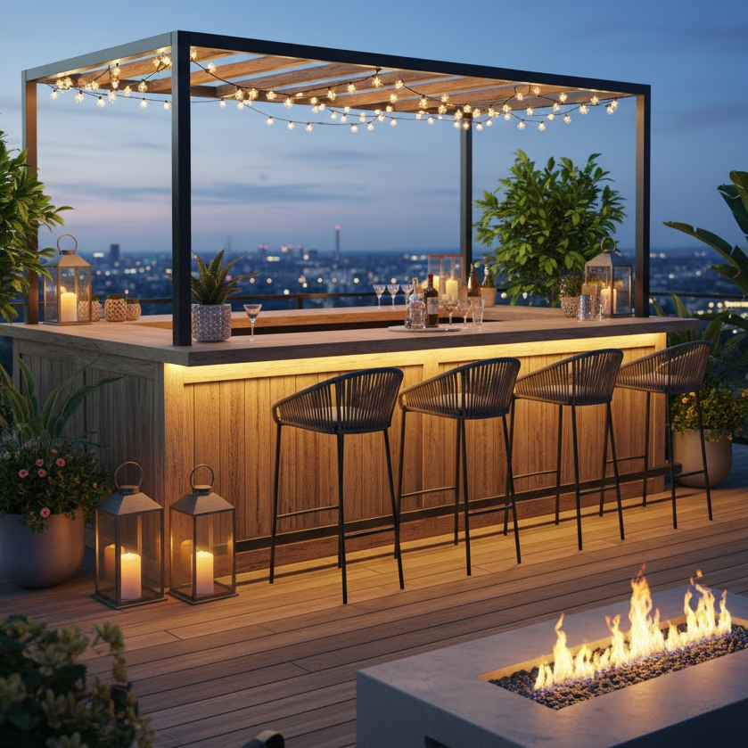  Outdoor Patio Bar