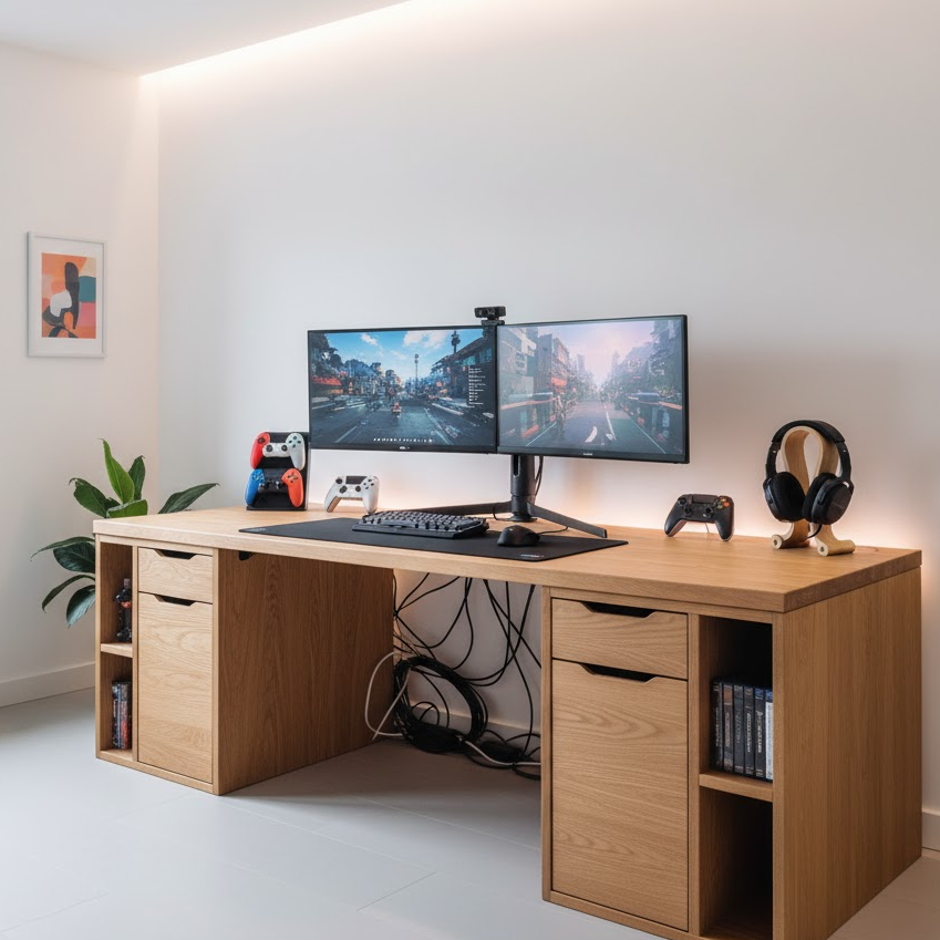 Gaming Desks with Storage