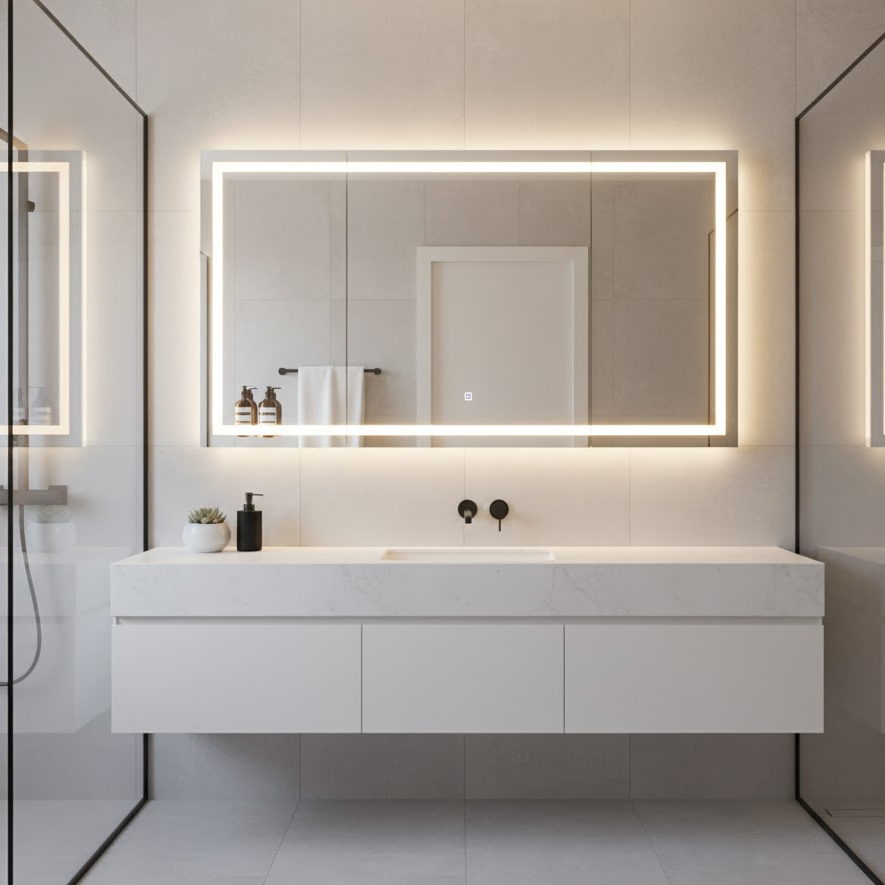  Mirror Cabinets and Wall-Mounted Mirrors
