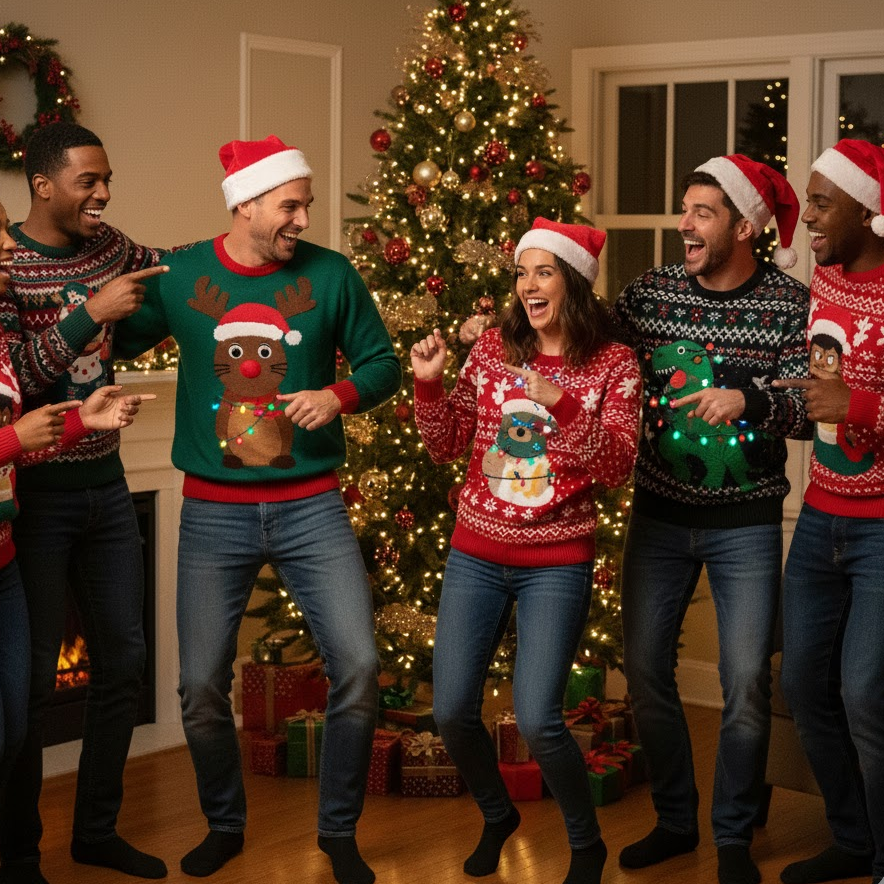 Ugly Sweater Contest with a Twist