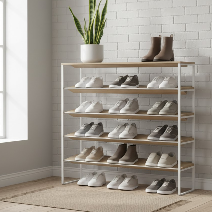 open-shelf-shoe-rack