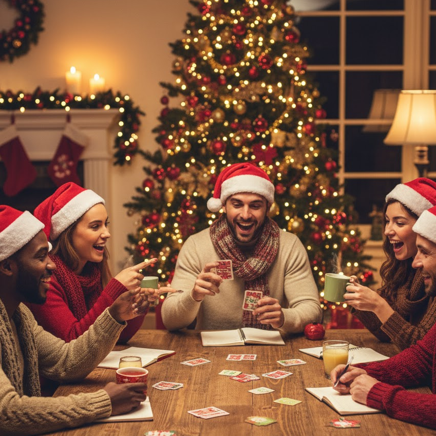 Christmas Trivia Shots