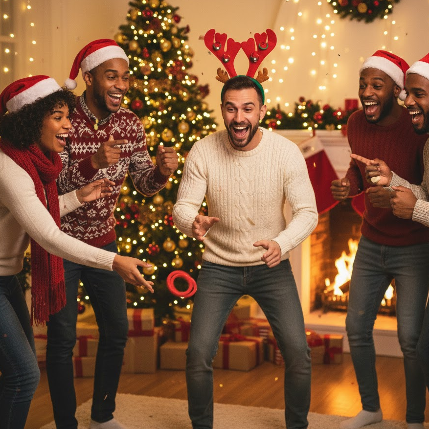 Reindeer Antler Ring Toss