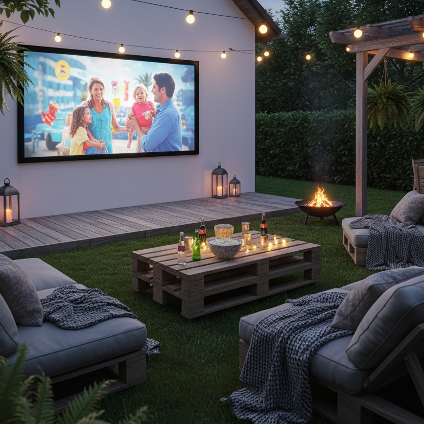 outdoor-tv-projector-setup