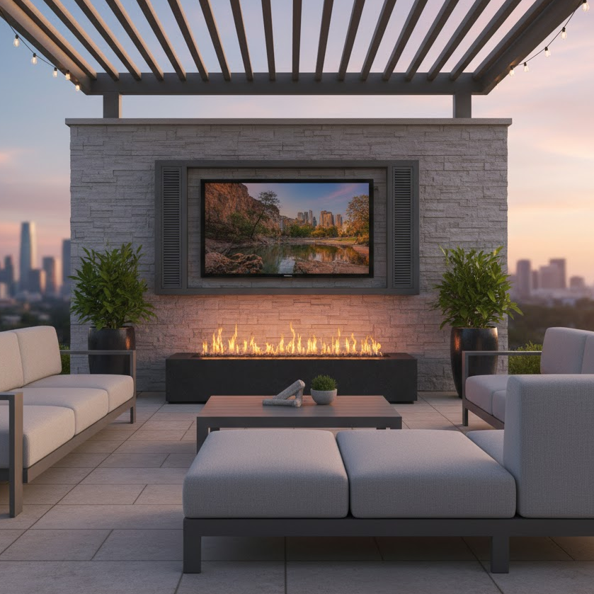 weatherproof-outdoor-tv-enclosure