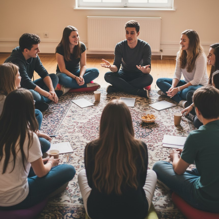 Group-Story-Time-Youth-Improv-Game-Imagination-Creative-Writing-Collaborative-Storytelling-Teen-Activity-Listening-Speaking