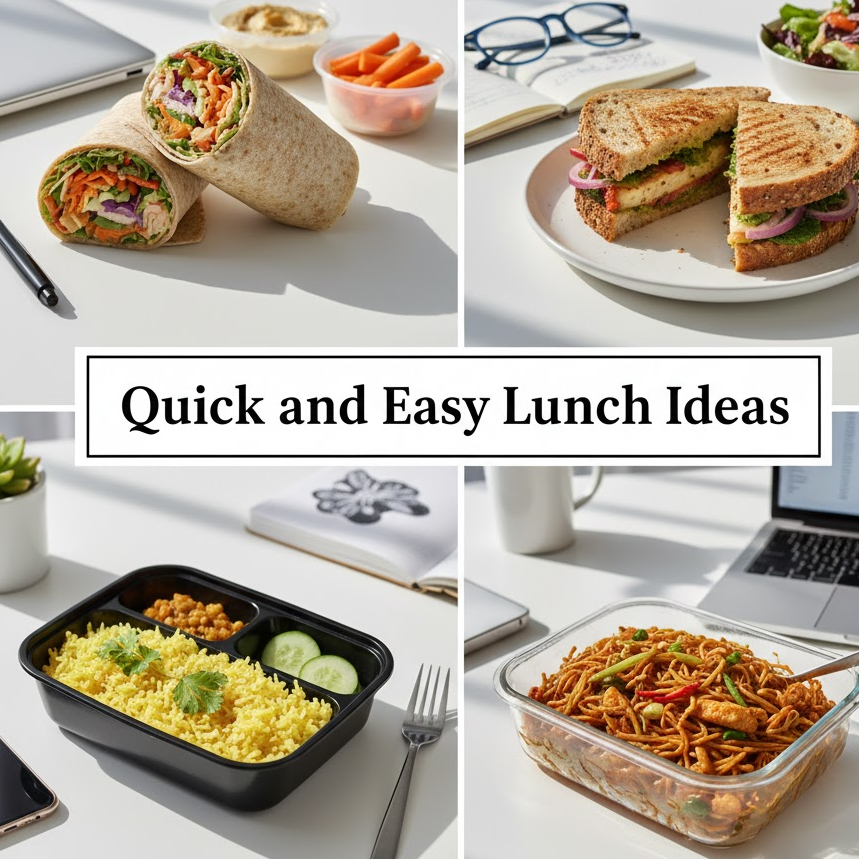 quick-easy-office-lunch-collage