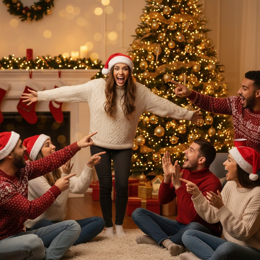 Holiday Phrase Charades