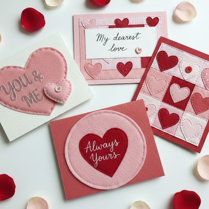 playful-valentine-cards-with-cute-animal-illustrations-candy-hearts-balloons-and-cheerful-doodles