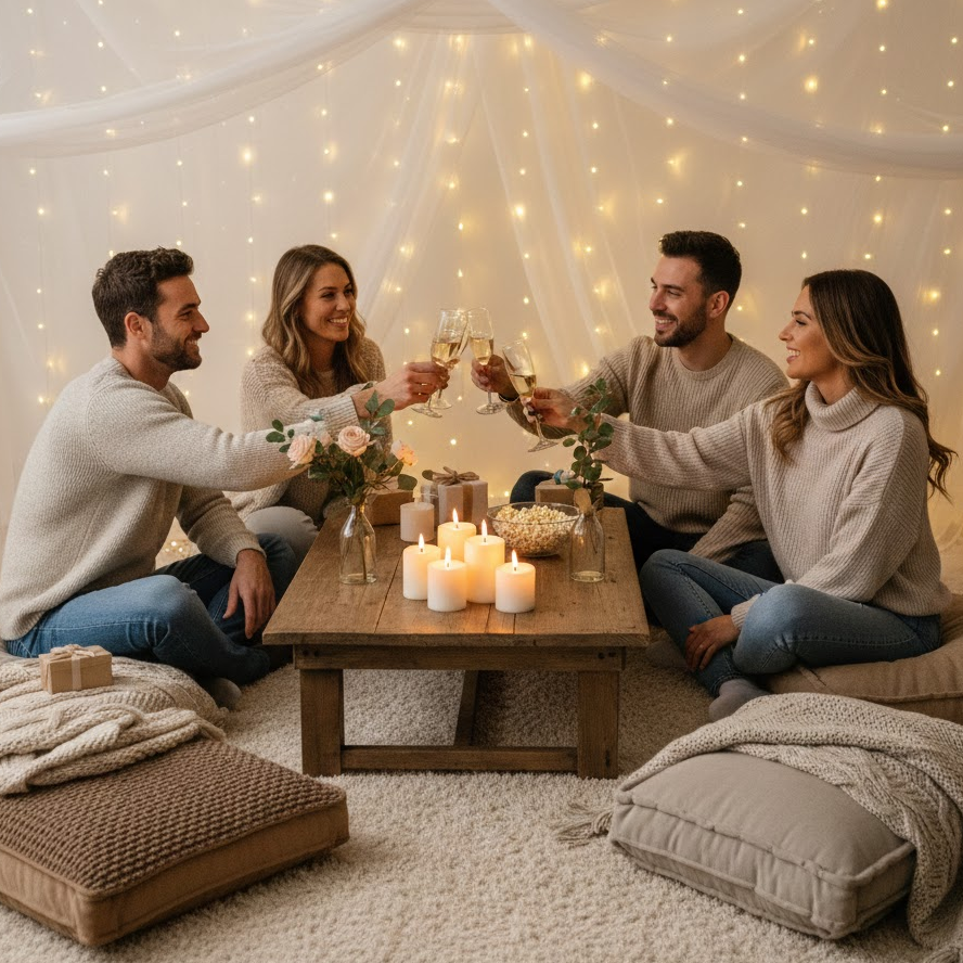 cozy-floor-seating-birthday-setup-warm-ambience