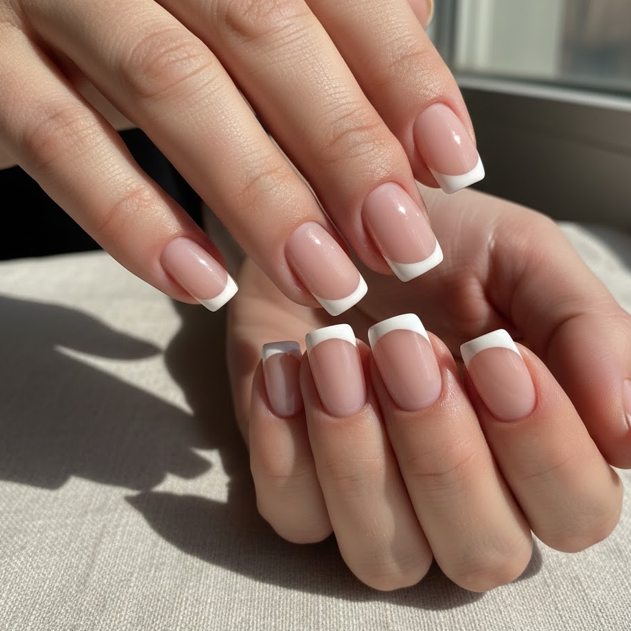 french-tip-nails-classic-simple-elegant-white-natural